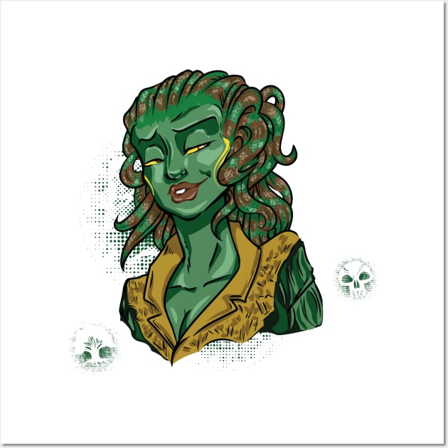 Vraska, for White Wall Art by EverTomorrow